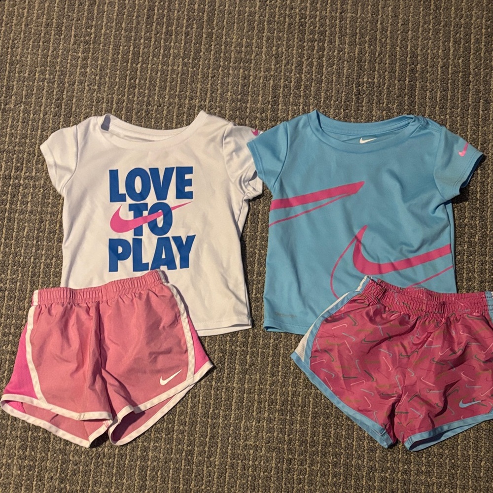 Nike Kids' Love to Play Set - White, Blue, Pink
